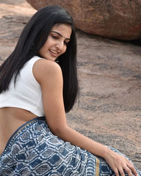 Ananya Nagalla Steals The Spotlight In Saree Look Gulte Ananya Nagalla