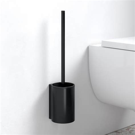 Keuco Plan Black Selection Toilet Brush Set Matt Black 14972370200