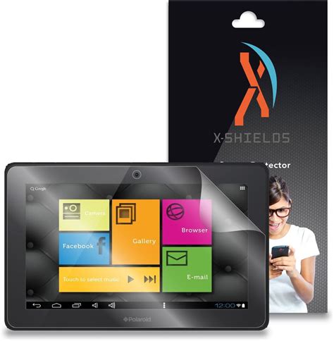 Amazon XShields 4 Pack Screen Protectors For Polaroid PTAB1050