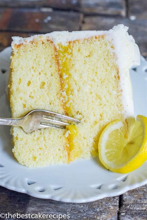 Lemon Cake From Scratch Recipe With Lemon Curd Filling