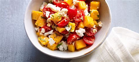 Feta Mango Salad Recipe Dairy Goodness