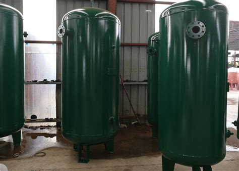 Carbon Steel Extra Vertical Air Receiver Tank For Compressor Systems