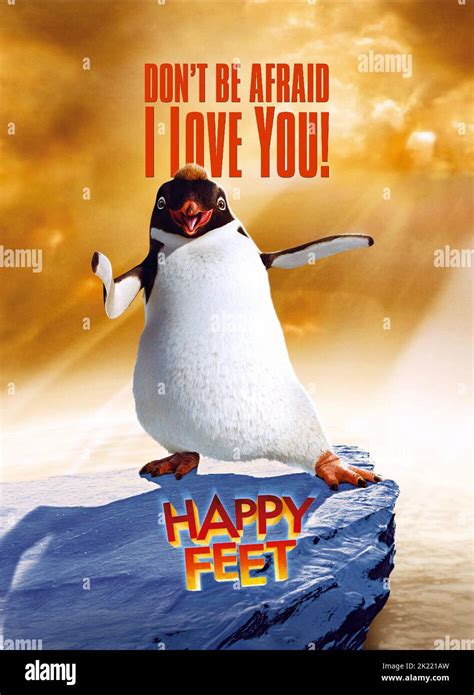 RAMON THE PENGUIN POSTER HAPPY FEET 2006 Stock Photo Alamy