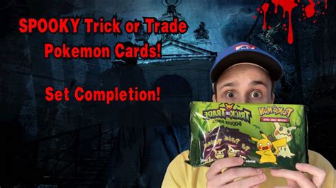 SPOOKY Halloween Trick Or Trade Pokemon Card Opening YouTube