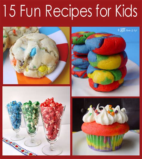 15 Fun Recipes For Kids