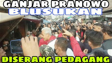 Ganjar Pranowo Blusukan Di Pasar Warakas Bahari Tanjung Priok Jakarta