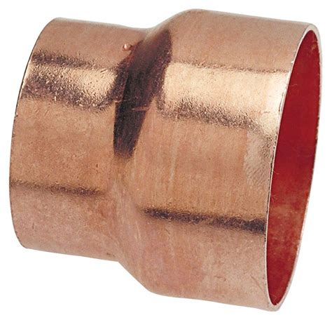 NIBCO Reducing Coupling With Stop Wrot Copper Cup X Cup 2 In X 1 1 2