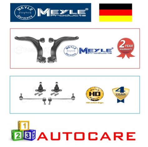 MEYLE VW TRANSPORTER T5 03 09 FRONT LOWER WISHBONE ARMS BALL JOINTS