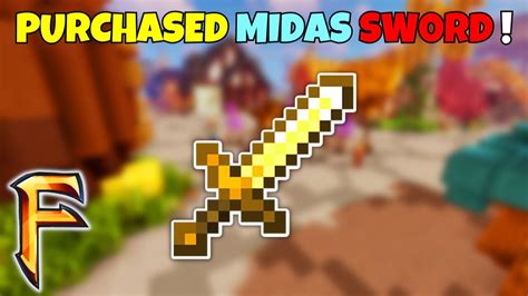 Finnaly Purchased Midas Sword In Fakepixel Fakepixel YouTube