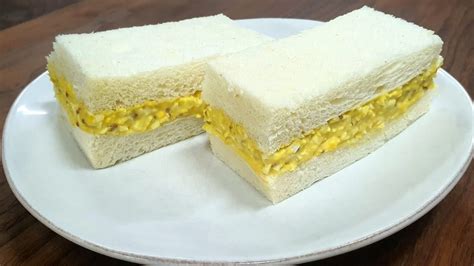 부드러운 계란 샌드위치 만들기 에그마요 샌드위치 Soft Egg Sandwich Youtube