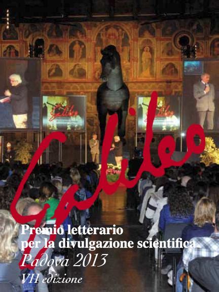 Premio Letterario Galileo 2013 Per La Divulgazione Scientifica Coelum