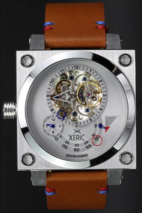 Xeric Xeriscope Squared Silver Brown Limited Edition Watch | Cool ...