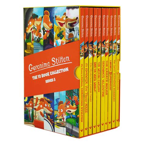 Geronimo Stilton The 10 Book Collection Series 5 Box Set Ages Geronimo Stilton