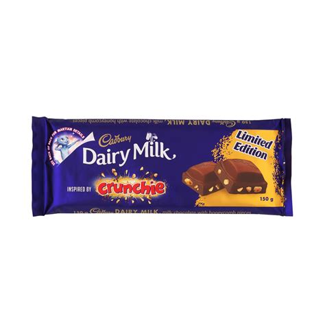 Cadbury Dairy Milk Crunchie Limited Edition Slab 150 G Za