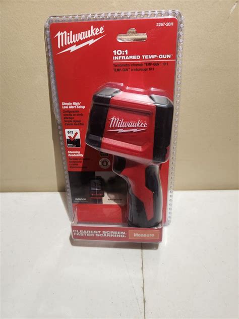 MILWAUKEE Laser Temperature Gun Infrared 10 1 Thermometer For Sale In