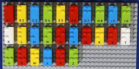 Builders Guide For LEGO Braille Bricks