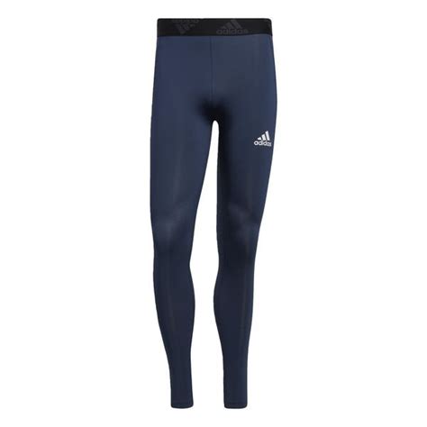 Adidas Techfit 3 Streifen Lange Tight Blau Unisportstore At