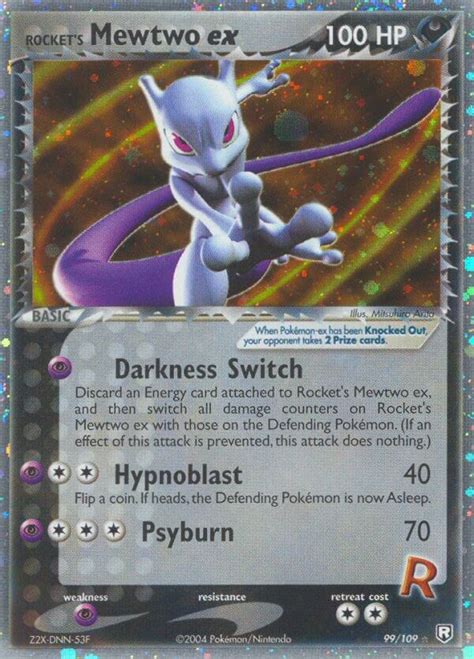 Rocket S Mewtwo Ex Team Rocket Returns Pokemon