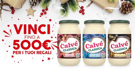 Concorso Calvé il gusto delle feste insieme vinci buoni fino a 500