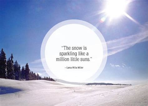 Great Quotes About Snow - Barnorama