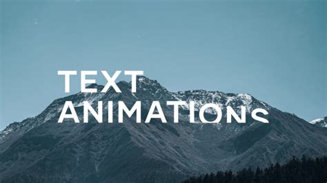 Create 5 Awesome Text Animations In After Effects Artofit