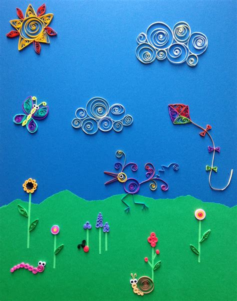 Quilled Paper Designs • TeachKidsArt