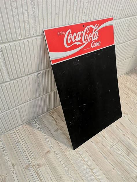 Coca Cola Menu Werbung Tafel Seitig Kaufen Auf Ricardo