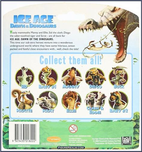 Scrat Scratte Ice Age Dawn Of The Dinosaurs Basic Series