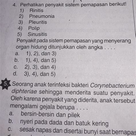 Contoh Penyakit Yang Menyerang Sistem Pernapasan Adalah Homecare