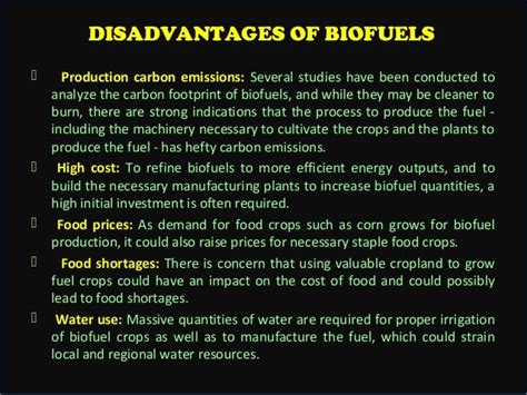 Biofuels