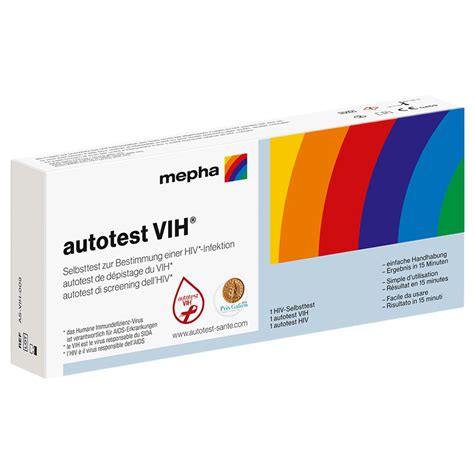 Mepha Autotest Vih Hiv Infektion Selbst Test Kaufen