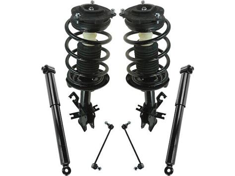 Front And Rear Shock Strut Coil Spring Sway Bar Link Kit For Sentra