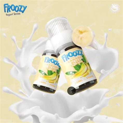 Jual Foom Froozy Banan Bliss Saltnic Vape Liquid 30ml Eliquid Salt Nic