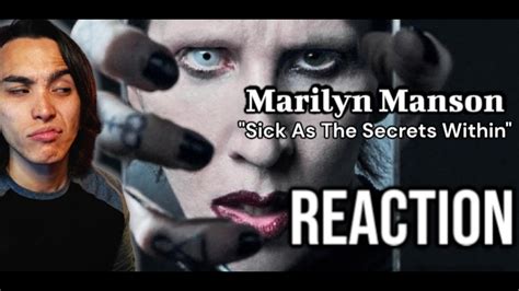 He S Back Marilyn Manson As Sick As The Secrets Within Music Video