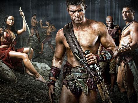 Spartacus TV Series Cast Characters 16x12 Print Poster