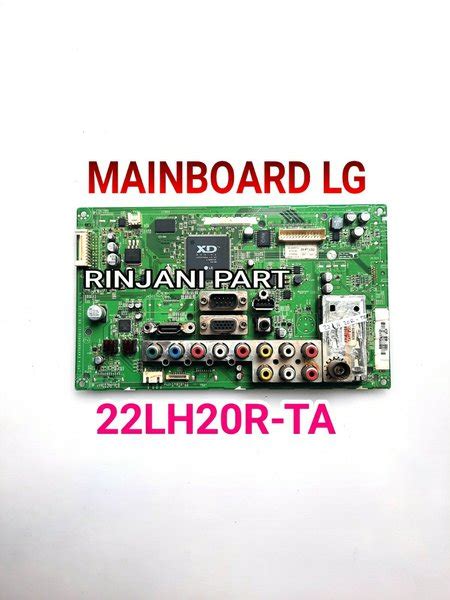 Jual MAINBOARD TV LCD LG 22LH20R MB 22LH20R TA Di Lapak RINJANI PART