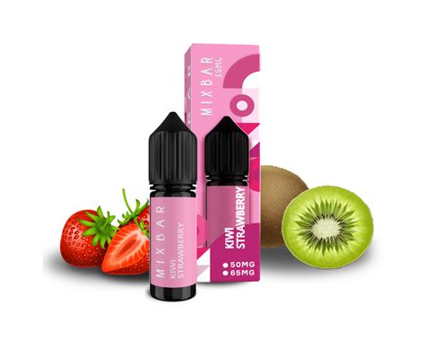 Солевая жидкость Mix Bar Salt Kiwi Strawberry 65 мг 15 мл Киви и