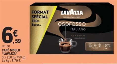 Promo Caf Moulu Lavazza Chez E Leclerc