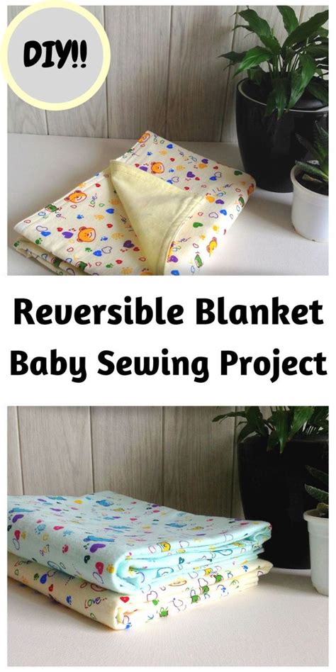 How To Sew A Baby Blanket In Minutes Diy Baby Blanket Baby Sewing