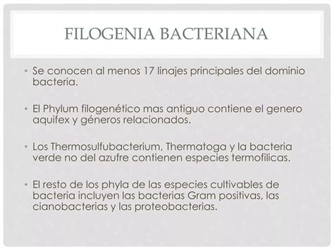 Nomenclatura Y Clasificación Bacteriana Ppt