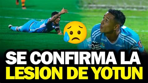 Sporting Cristal Reveló Detalles Sobre Grave Lesión De Yoshimar Yotún Youtube