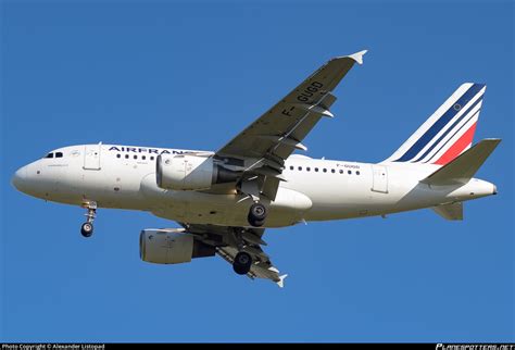 F GUGD Air France Airbus A318 111 Photo By Alexander Listopad ID