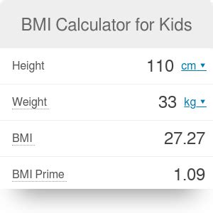 BMI Calculator for Kids | Healthy BMI for Kids, Ranges for BMI for ...