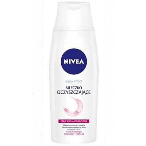 Nivea Aqua Effect Mleczko Oczyszczaj Ce Do Cery Suchej I Wra Liwej