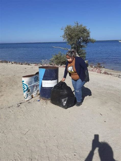 Porsonal De Zofemat La Paz Ha Recolectado Toneladas De Basura En Playas