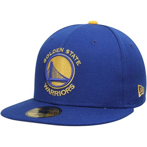 Golden State Warriors New Era Current Logo 59fifty Fitted Hat Royal