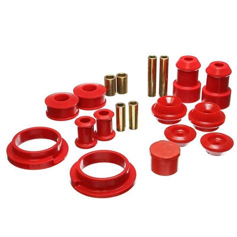 Energy Suspension 15 18101R Hyperflex Bushing Kit Red For 85 95 VW