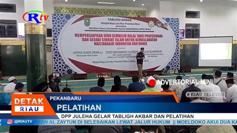 Dpp Juleha Gelar Tabligh Akbar Dan Pelatihan Youtube