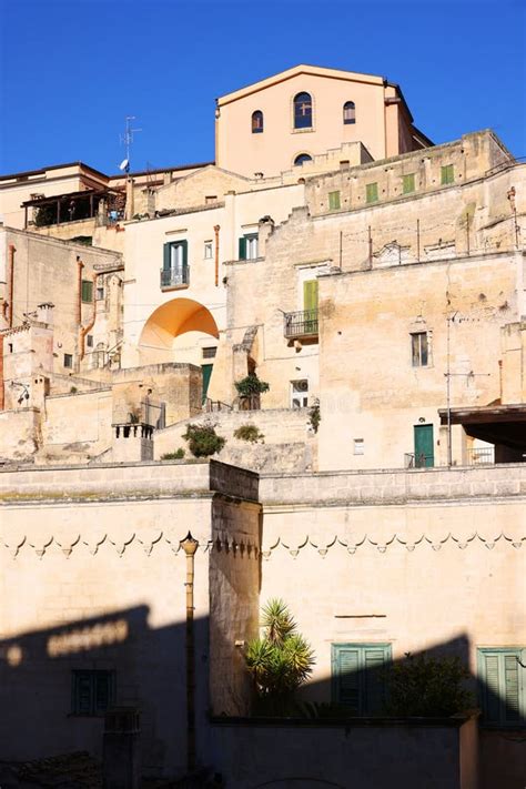 Architectural Detail Of Sassi Di Matera The Ancient Town Of Matera