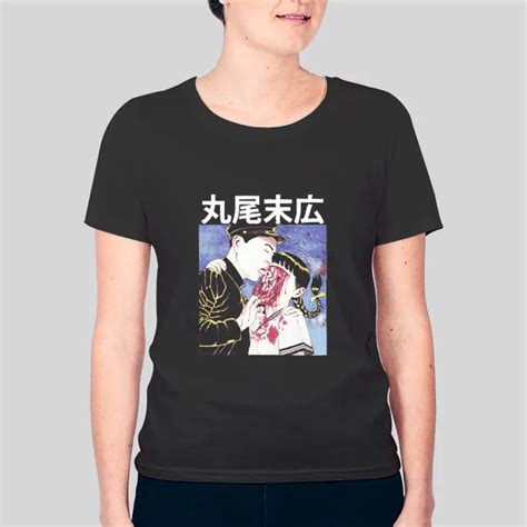 Japanese Anime Suehiro Maruo Eyeball Lick Shirt Hotter Tees